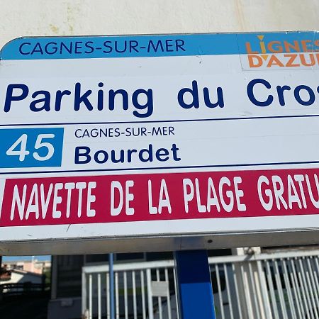 Front Beach Luxury Near Nice Airport Кань-сюр-Мер Экстерьер фото