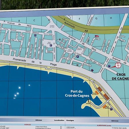 Front Beach Luxury Near Nice Airport Кань-сюр-Мер Экстерьер фото